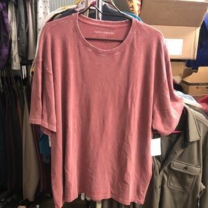 Lucky Brand Maroon Short Sleeve Tee